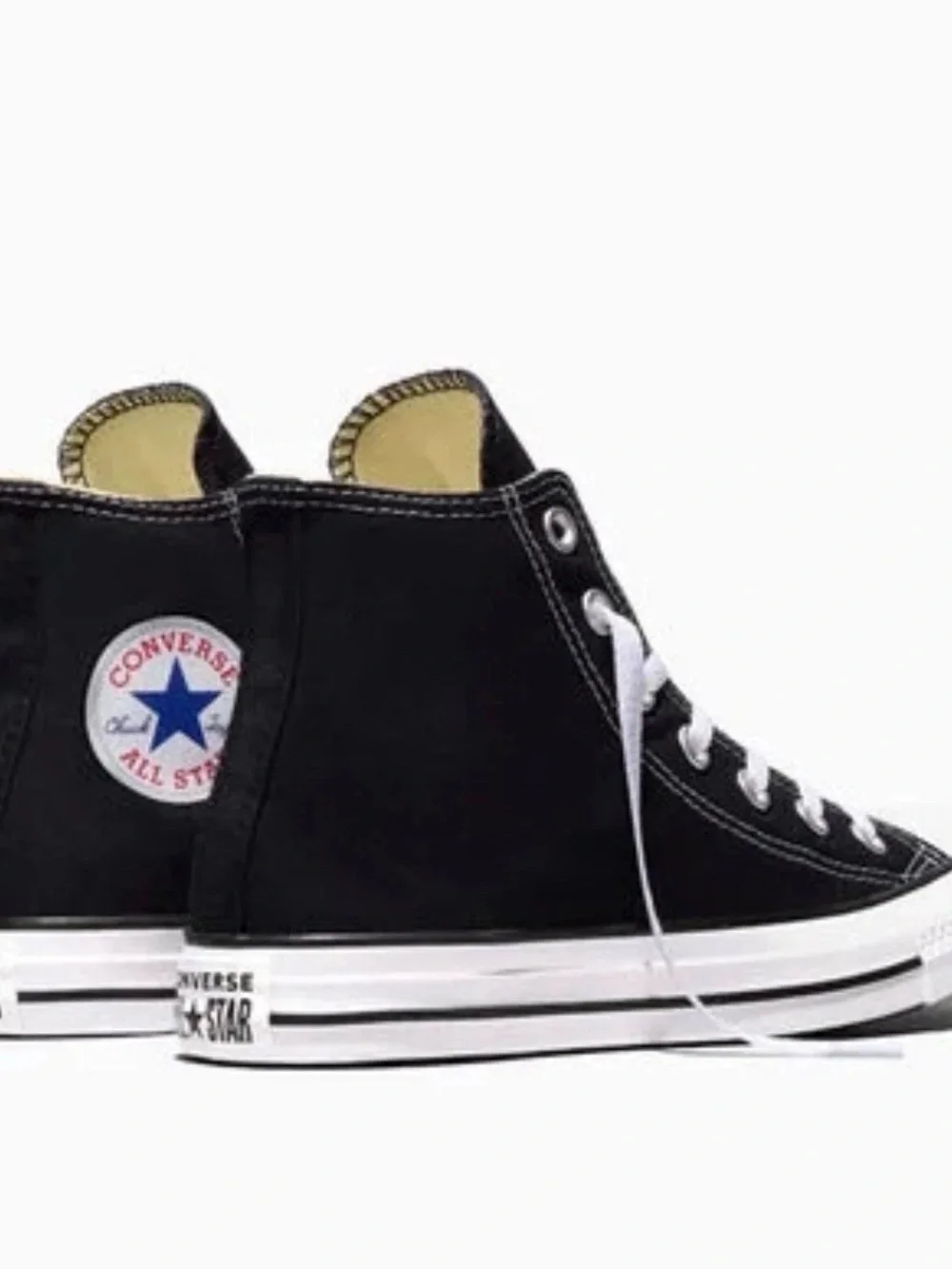 Converse All Star High Top Chuck Taylors in Black Mens 9.5 Womens 11.5 New - Picture 7 of 9